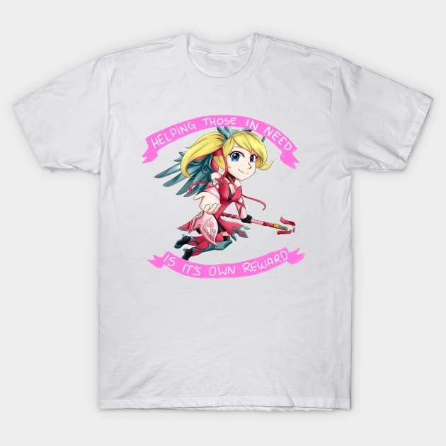 Pink Mercy T-Shirt by Hayde